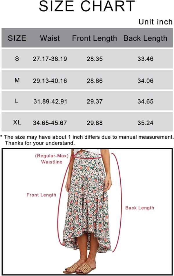 Women's A Line Maxi Skirt