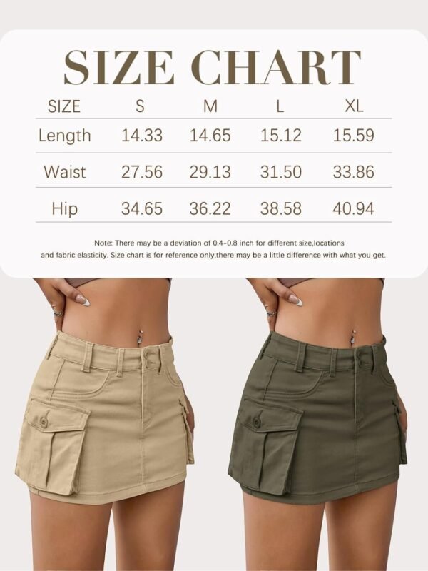 Women Mini Skirt Denim Jean Dress with Pocket