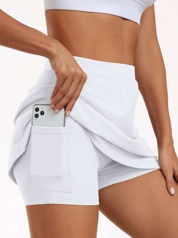 Women's Mini Tennis Skirt 2024 Athletic Golf Skorts with Pockets Y2K Summer Workout Outfits
