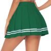 Women's Pleated Skirt School Uniform Skirt Mini Skirt Pleated Cheer Skirt