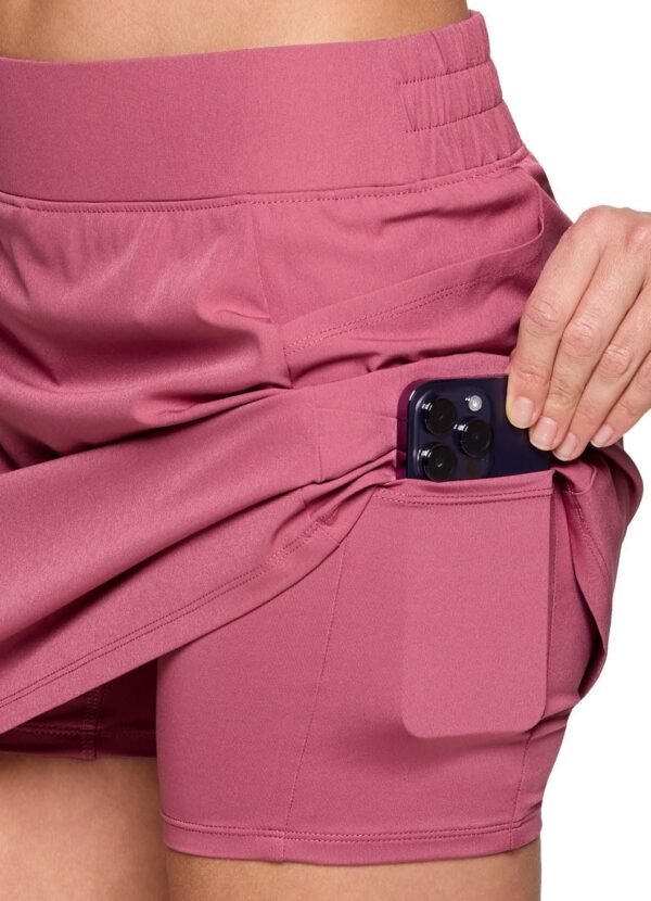 Women's Golf/Tennis Everyday Casual Athletic Skort with Bike Shorts