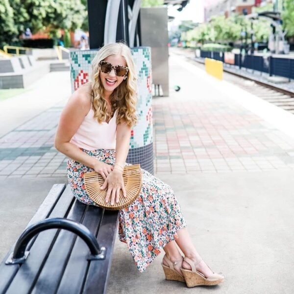 Women's A Line Maxi Skirt