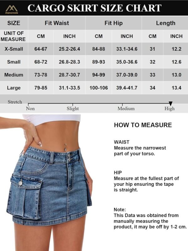 Women Denim Skirt Mini Low Waist Button Bodycon Y2K Flap Pockets Skirts