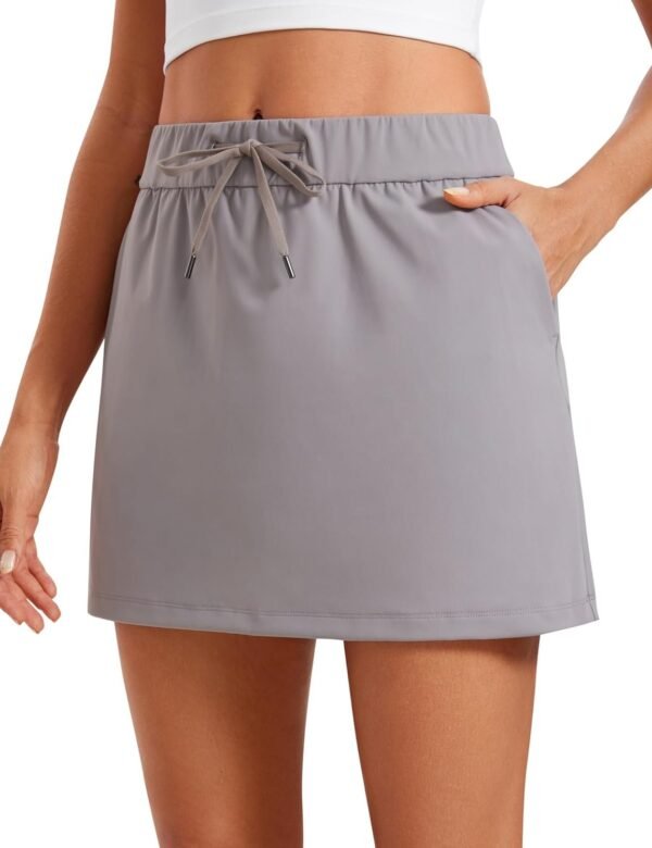 4-Way Stretch Skirts for Women High Waisted Work Casual Golf Tennis Skirt Skorts with 5 Pockets