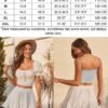 Women's Pleated Skater Skirt Basic Casual High Waisted Ruffles Flared Mini Lingerie Skirts