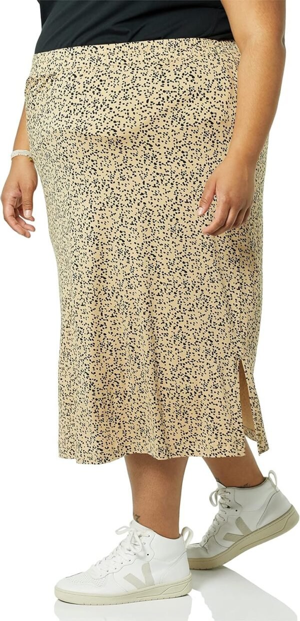 91Q0t4TMY9L._AC_SL1500.jpg Women's Pull-On Knit Midi Skirt (Available in Plus Size)